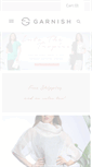 Mobile Screenshot of garnishapparel.com